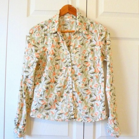 VINTAGE Old Navy Button Up Blouse - Picture 2 of 7
